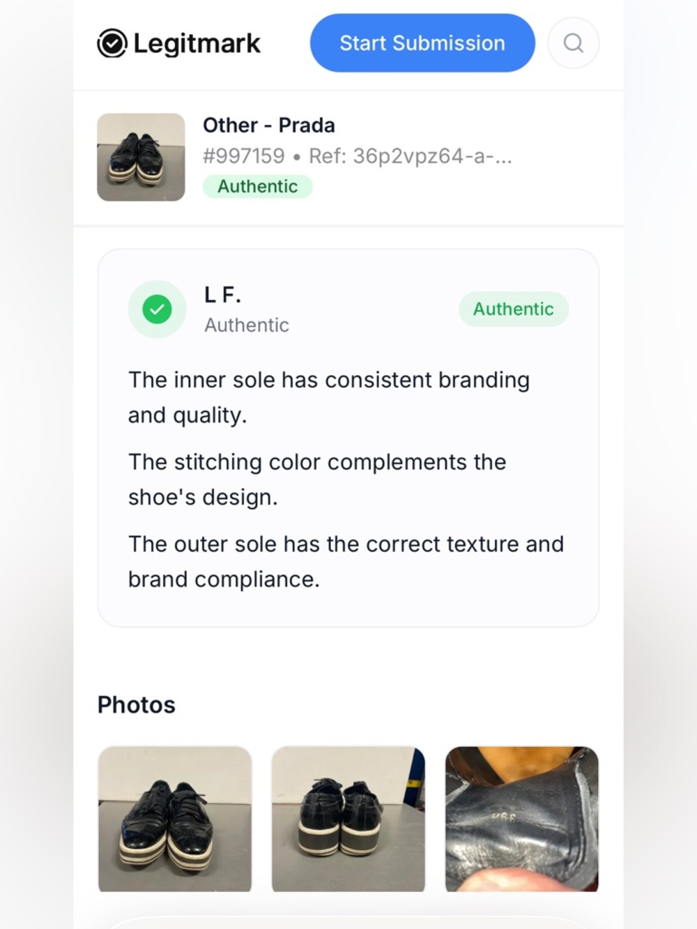 Prada Black Leather Brogue Oxfords - Picture 15 of 16